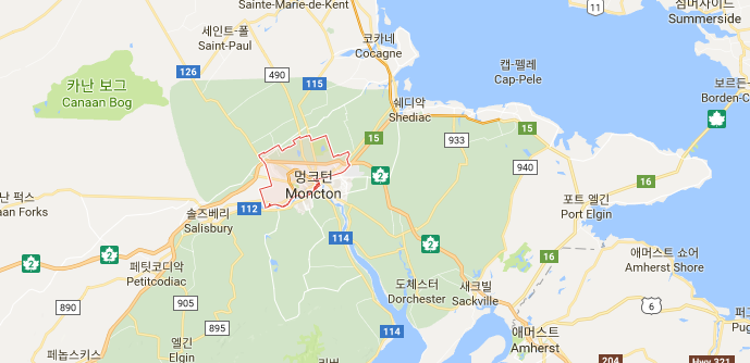 [캐나다이민] 뉴브런즈윅, 살기 좋고 이민 많은 지역 탐구 -Part3. 몽튼(Moncton) 관련 이미지 1